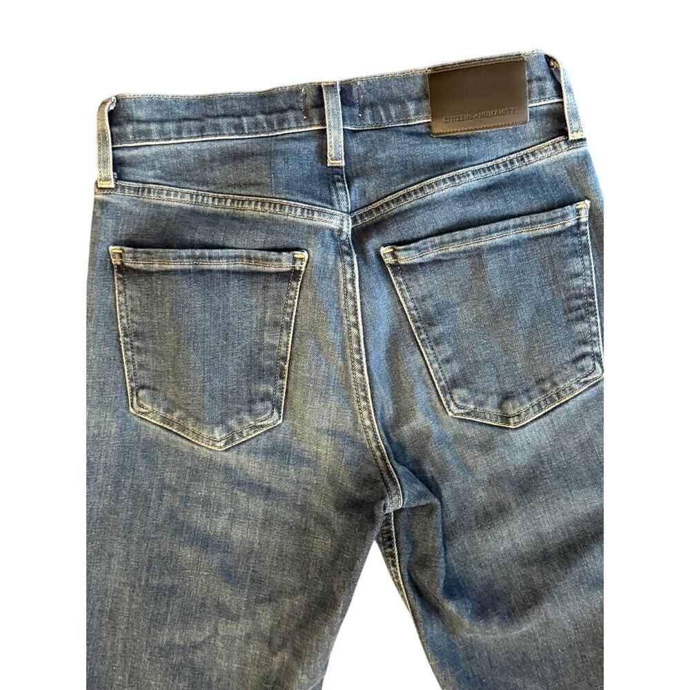 Citizens of Humanity Sloane Slim Straight Jeans Size 25 Premium Vintage Medium - Picture 6 of 13